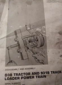 CAT Disassembly & Assembly D3B Tractor & 931B Track-Type Loader Power Train - Picture 1 of 6