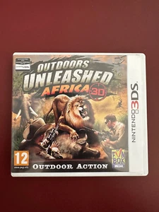 3ds Outdoors Unleashed: Africa 3D Nintendo 3DS 2DS Game PAL EXCLUSIVE Version - Picture 1 of 3