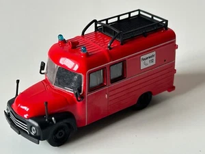 1956 LF-8-1 Fire Brigade Car Truck Model Toy Diecast Amercom 1:64 Scale - Picture 1 of 13