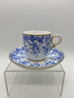 Royal Worcester HOWARD COBALT BLUE Footed Cup Saucer SET More Items Available
