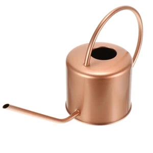 Long Mouth Watering Can Small Metal Flower Pot Modern Style Child - Picture 1 of 12
