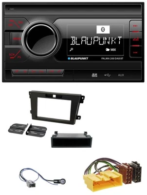 Blaupunkt MP3 Bluetooth DAB 2DIN SD USB Autoradio für Mazda CX-7 (2008-2010) - Bild 1 von 4