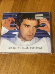 Robbie Williams – Freedom CD Single (1996) | Debut Solo | George Michael Cover - Picture 1 of 3