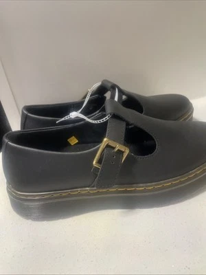 Новый Doc Martens черный Zavala гладкий Mary Jane's женщин размер 9 - Изображение 1 из 4