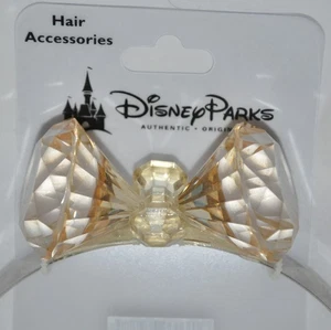 NEW Disneyland 60th Diamond Anniversary Minnie Mouse Crystal Bow Headband 2015 - Picture 1 of 7
