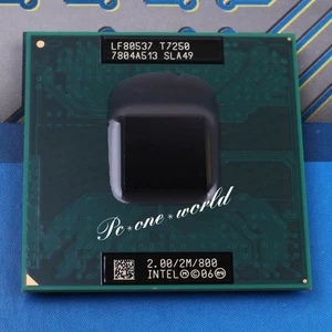 100% OK SLA49 For Intel Core 2 Duo T7250 2 GHz Dual-Core Laptop Processor CPU - Picture 1 of 1