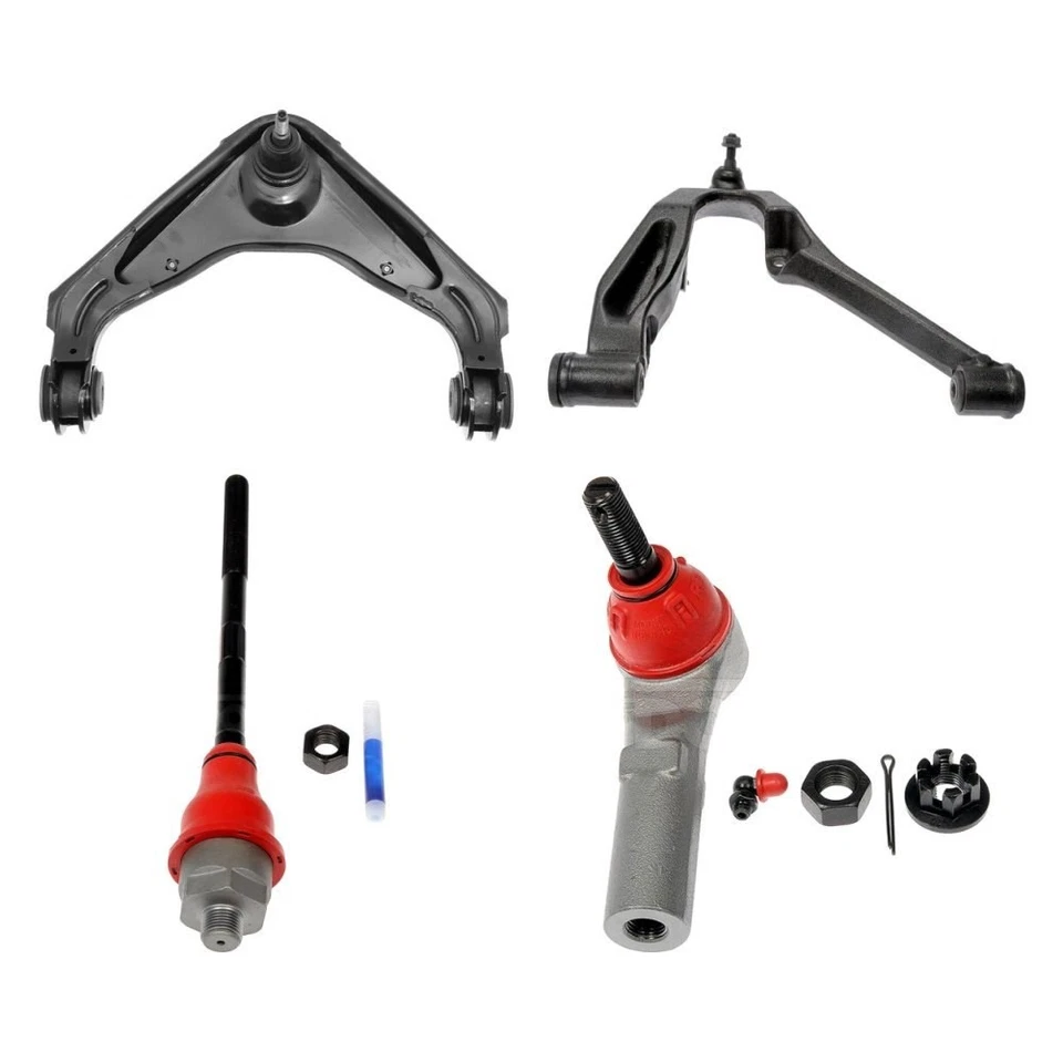 For Chevy Silverado 3500 HD 07-10 Control Arm with Ball Joint and Tie Rod End Foto 1 de 1