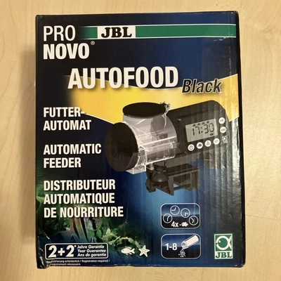 -NEU- JBL Pro Novo Autofood Black Futterautomat  - Bild 1 von 4