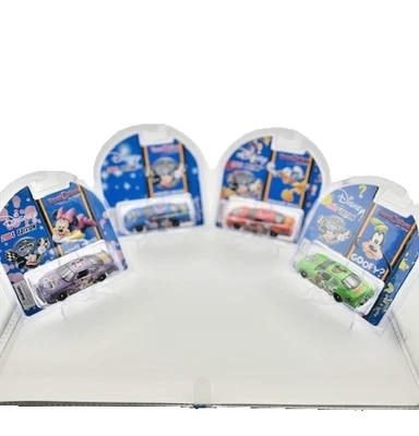 Team Caliber Lot of 4 Disney 2004Daytona 500 1/64 Mickey Minnie Donald Goofy NIB - Image 1 of 4