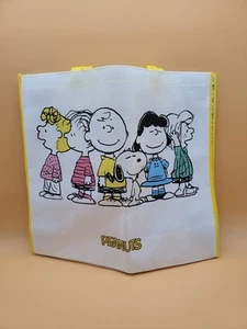 Peanuts Snoopy & Gang Reusable Shopping Bag Grocery Travel Bag - Picture 1 of 9