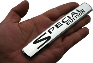 1Pc Special Edition Car Emblem 3D Badge Fit Universal Car Truck SUV Chrome Black - Picture 1 of 5