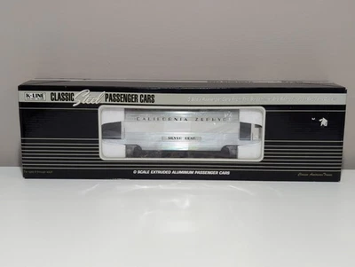 K-Line CB&Q K-4613-10903 Calif Zephyr Silver Bear 15"#903 Passngr Car O-guage - Image 1 of 4
