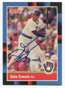 1988 Donruss Dale Sveum Signed Card Baseball Autographed Auto #232 - Picture 1 of 2