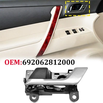 Аксессуары для переднего водительского рычага дверной ручки для Toyota Highlander 2008-2013 - Изображение 1 из 4