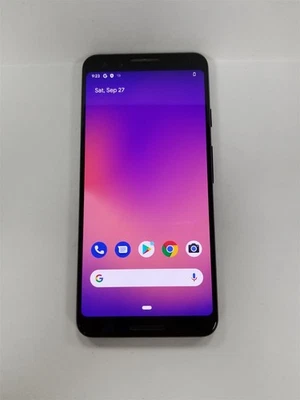Google Pixel 3 64 GB Negro G013A (Desbloqueado) Totalmente Funcional DG6894 Foto 1 de 4