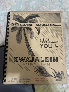 Vintage Kwajalein Marshall Islands Global Work Management Department 1972 - Imagen 1 de 12