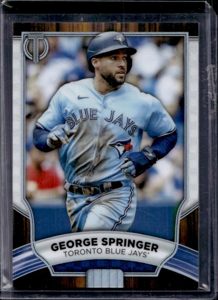 2022 Topps Tribute George Springer #33 Blue Jays - Image 1 of 2