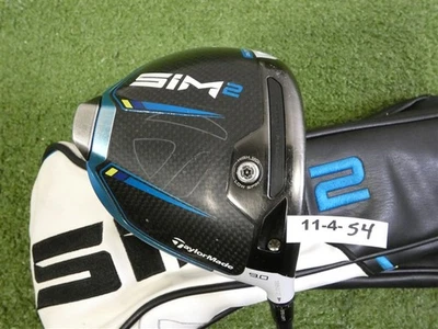 TaylorMade SIM2 9.0* Driver Ventus Blue 5 Stiff Graphite w Headcover & Mid Grip - Image 1 of 4