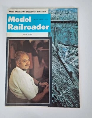 Model Railroader Magazine April 1973 - Image 1 of 2
