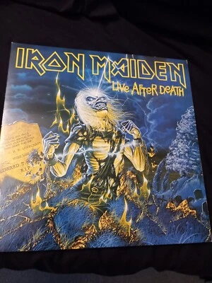 Iron Maiden - Live After Death - RIP1 - original vinyl double LP with gatefold - Image 1 of 4