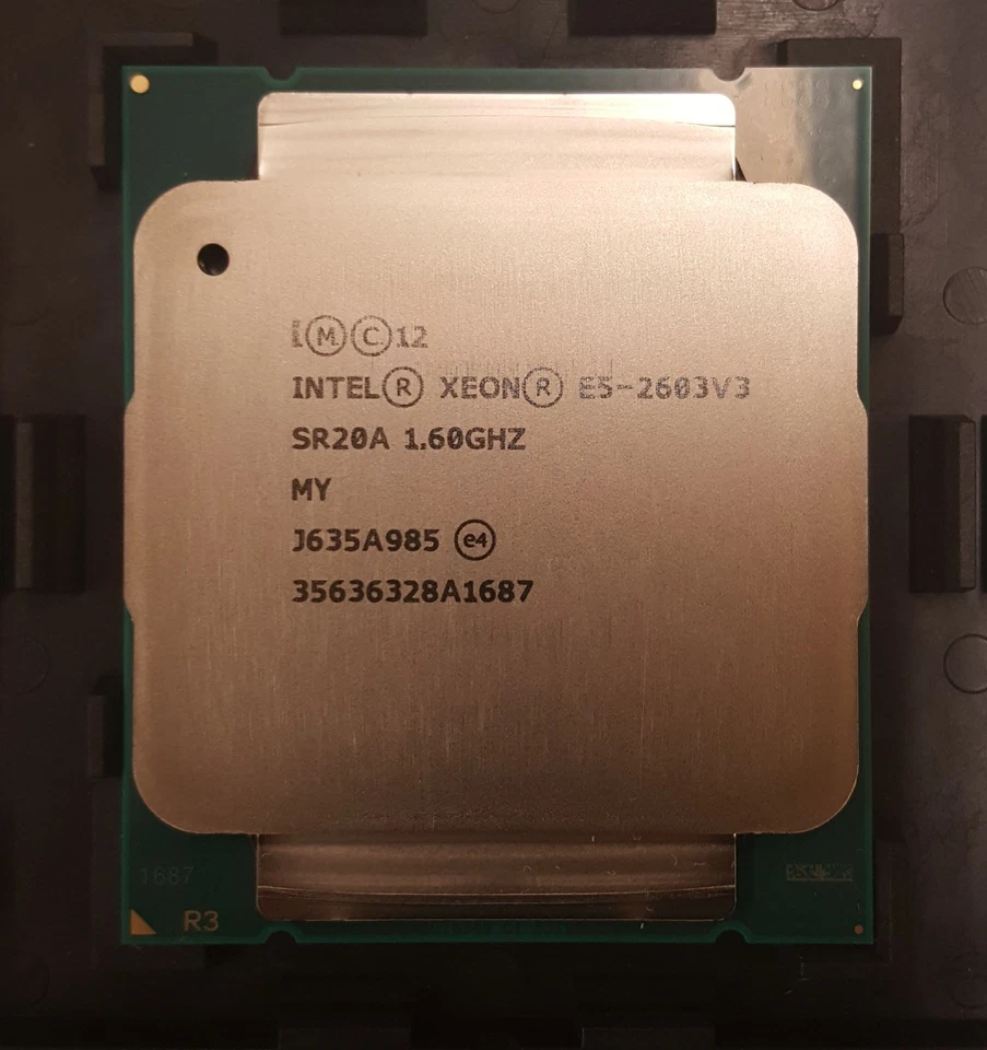CM8064401844200S R20A Intel Xeon E5-2603 v3 6 Core 1.60GHz 6.40 Brand New! - Image 1 of 2