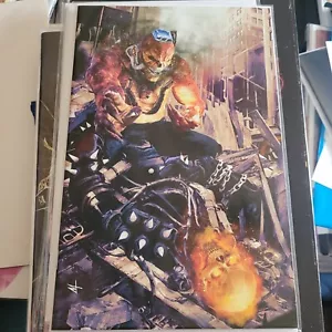 ๐ฅ๐ GHOST RIDER #7 TURINI 616 Virgin Variant ASM #316 Homage 1st App EXHAUST - Picture 1 of 6