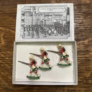 VINTAGE SELTEN THE SOLDAT FACTORY 54mm GORDON HIGHLANDERS IN EGYPT 1882 SET - Bild 1 von 6