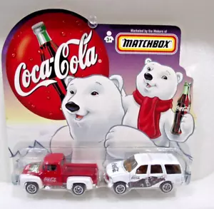 Matchbox Coca Cola Dad’s '56 Ford Pickup and Son’s '98 Ford Expedition - Bild 1 von 6