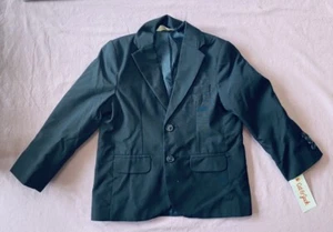 Cat & Jack Boys' Suit Jacket Navy Blue Size 4 - Picture 1 of 2