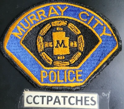 MURRAY CITY, UTAH POLICE SHOULDER PATCH UT - Image 1 of 2