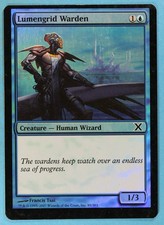 Lumengrid Warden FOIL 10th Edition NM Misprint Miscut CARD (m16406) ABUGames
