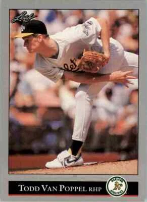 1992 Leaf Todd Van Poppel #248 - Image 1 of 2