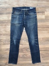 Frank & Oak The Cooper Slim Straigh Fit Jeans, Men's 28x30, Blue