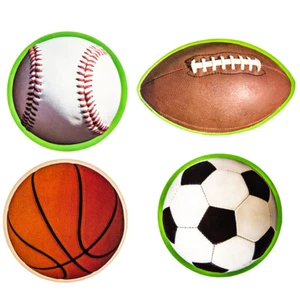 Recortes de pelotas deportivas RENEWING MINDS, 36 piezas - Imagen 1 de 2