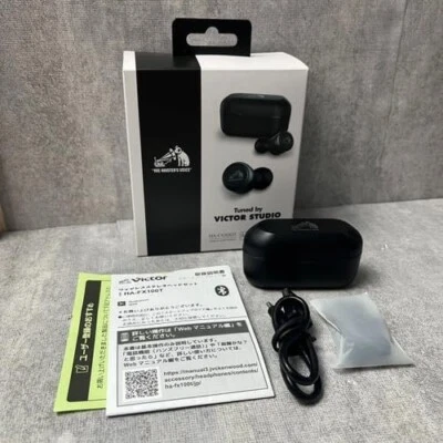JVC Kenwood Victor HA-FX100T Wireless Earphones Bluetooth 5.1 Waterproof 4.5g JP - Image 1 of 3