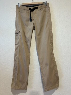 Pantalones Prana Breathe Mujer Talla S Tostado Caqui Pantalones Aire Libre Senderismo Utilidad Gorpcore Foto 1 de 4