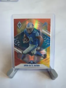 2021 Panini Phoenix - Rookie Amon-Ra St. Brown #131 Fire Burst (RC) A2 - Bild 1 von 1