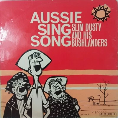 Slim Dusty and His Bushlanders Aussie Sing Song Record Features The Man from Nev - image 1 of 4