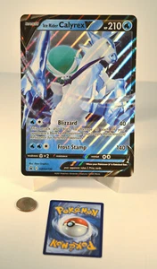Ice Rider Calyrex V SWSH130 JUMBO Black Star Promo Holo Foil Pokemon Karte cj2 - Bild 1 von 3