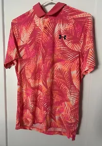 Under Armour Mens UA Iso-Chill Printed Polo Golf Shirt - NWOT Size Small - Picture 1 of 8