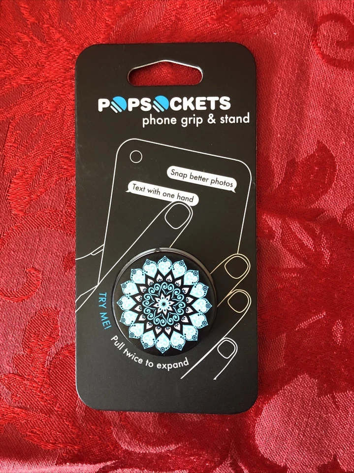 PopSockets 101174  Mandala Collection Peace Sky Phone Grip - Image 1 of 4