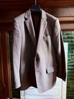 Brooks Brothers Tweed Sport Coat 42R Brown Birdseye - Image 1 of 4