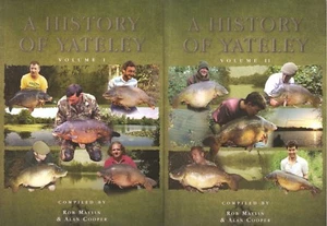 MAYLIN ROB CARP FISHING BOOK A HISTORY OF YATELEY two volume set ! BARGAIN new