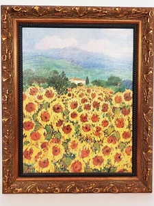 Hazel Barker Casa Girasole Framed Giclee Print floral flowers garden - Picture 1 of 12