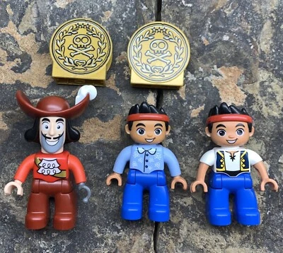 lego duplo Captain Hook & Jake Neverland Pirates Figure Lot - Image 1 of 4