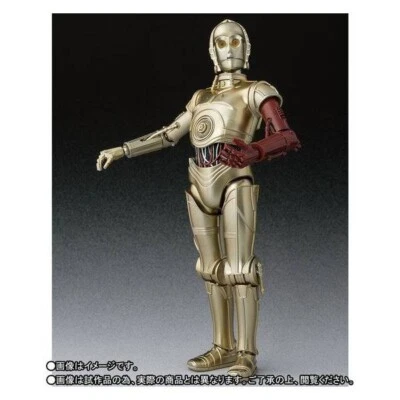 Star Wars SH Figuarts Bandai C-3PO Force Awakens Exclusivo Autêntico Vendedor dos EUA - Imagem 1 de 2