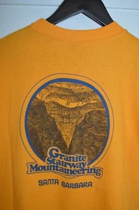 70s Granite Stairway Mountaineering vtg T Shirt Hi Cru SB Patagonia North Face - Picture 1 of 7