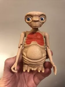 Vintage 80s E.T. The Extra Terrestrial Movie 4" Figurine Extending Neck - Picture 1 of 9
