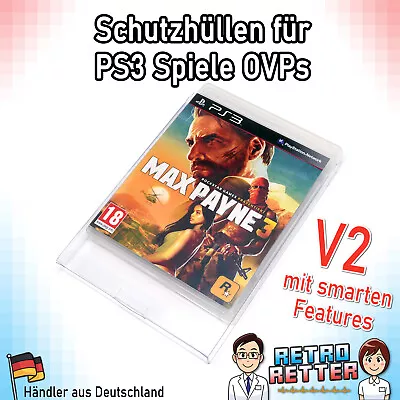 Protective Cases PS3 Games Original Box V2 Sony PlayStation 3 Games Cases 0.35mm - Image 1 of 4