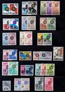 Europa CEPT -  1967 - Año Completo - 37 Sellos - MNH - Imagen 1 de 1